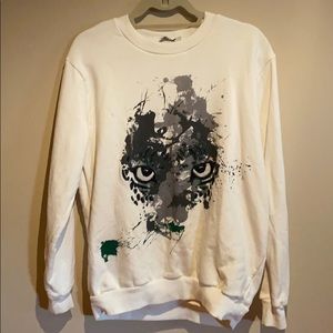 &Other Stories leopard face print sweatshirt